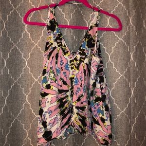 💕Flowy multicolor summer tank!